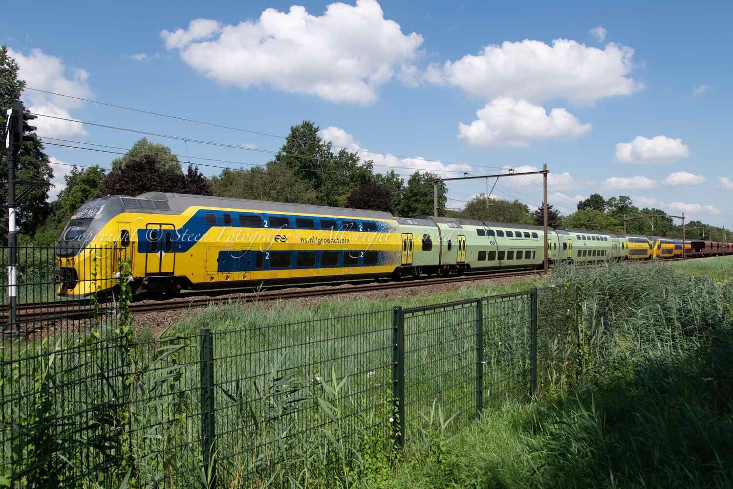 NS Treinstel VRIM 9556 Groen