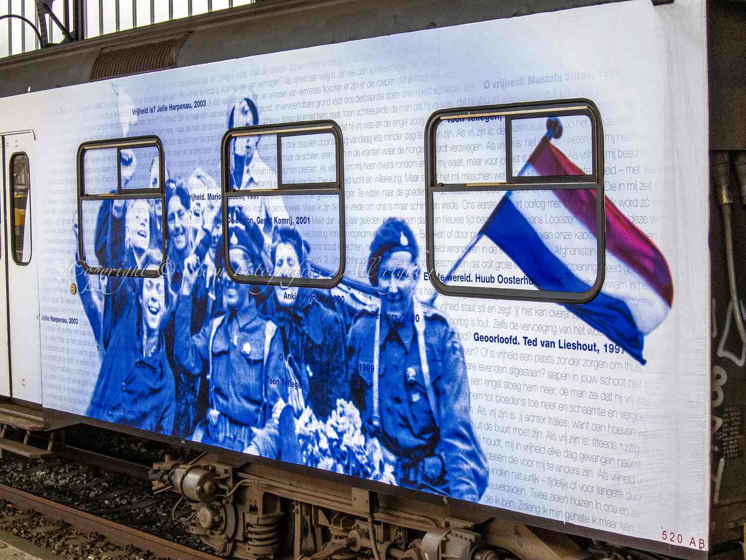 NS Plan T 520, Vrijheidstrein